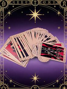 78pcs Classic Tarot Oracle Card Game, Leisure & Entertainment, Family Gathering, Holiday, Party Game Activities - Multicolor - View 3
