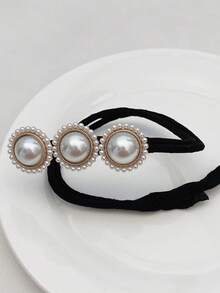 3/1 Women's Summer Hairpin, Fabric Ponytail Hairpin, Fried Dough Twists Clip, Women's Spin Ball, Hairpin, Online Celebrity Charm, Headdress, Sweet And Lovely Hairpin - One Size - View 10