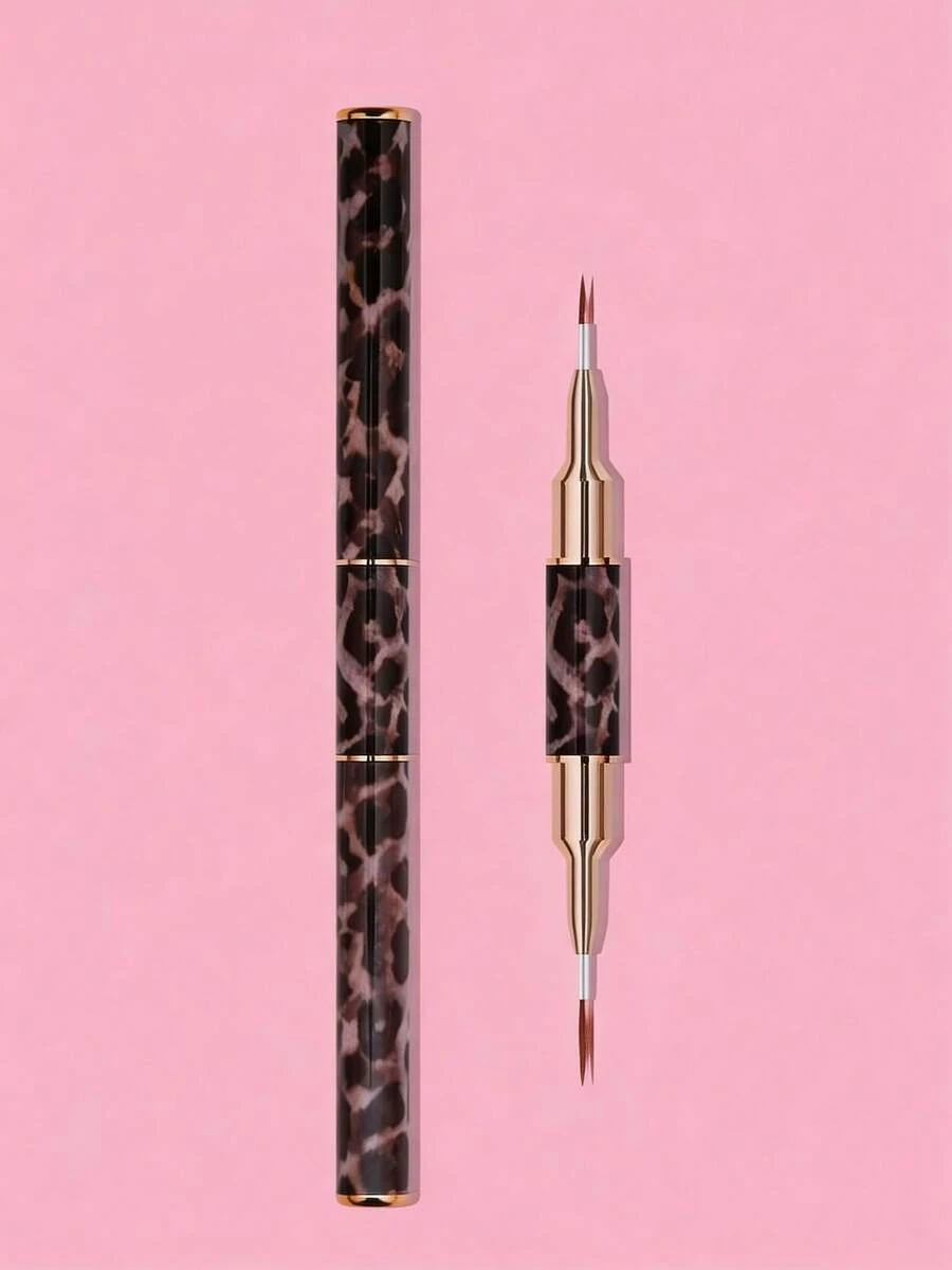 1 bút vẽ móng nghệ thuật họa tiết da báo hai đầu. - Nhiều màu - Xem 1