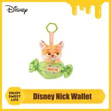 Disney Ví đựng tiền xu nhồi bông hình Nick Wilde trong phim Zootopia, móc khóa hình Judy Hopps, mặt dây chuyền balo, quà tặng sinh nhật/Ngày Valentine/quà lưu niệm. - Nhiều màu - Xem 10