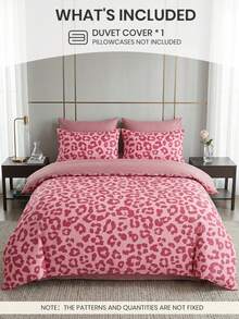 2/3pcs Bedding Set With Numeric Print (1pc Duvet Cover + 1/2pcs Pillowcase, Without Filler), Breathable & Comfortable Bedding Set, Skin-Friendly Soft Anti-Pilling, Suitable For Double/Full/Queen/King Size Bed - Multicolor - View 4