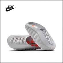 Nike Mind 001 Hyper Crimson Perforated Knit Slip-On Mule Slides With Foam Outsole | Unisex Recovery Sandals With 22 Sensory Nodes, Breathable Knit Upper, Lightweight Cushioning For Pre-Game Focus, Post-Sport Recovery, Daily Casual Beach Pool Shower Wear For Men & Women - 查看 1