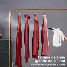 Plancha de vapor para ropa, diseño portátil y de mano, vapor penetrante, elimina las arrugas, para el hogar y la oficina - Rojo violeta - Ver 2
