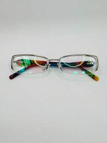 Eyeglass Frame, Metallic, Semi-Rimless, Small Model - PROMOTION - Multicolor - Ver 1