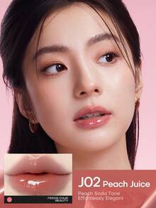 MISTINE 水果香味唇彩 J02 镜面唇膏，持久不粘腻，适合日常妆容，可作为礼物送给女朋友 - J02 - 查看 2