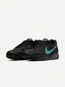 Nike 新款缓震回弹激光 Swoosh 男士 Air Max Command 耐磨舒适低帮跑步鞋，经典配色，时尚休闲运动鞋，性价比高 CD1514-001 - 黑色 - 查看 1