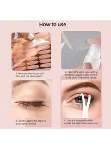 Spitzen-Mesh-Augenlid-Tape in Oliv, unsichtbarer Doppelfalte-Augenlid-Aufkleber, Beauty-Augenlid-Werkzeug, 180-240 Stücke, Kosmetik, günstig, Raumdekoration, Schminktisch, Reise, Schlafzimmer, Make-up-Zubehör, günstig, Weihnachtsgeschenk, Kosmetik, Schnäppchen, Geschenk, Weihnachtsgeschenk - Nackt - Übersicht 6