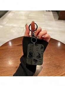 Heart/Cross/Music Icon/Lion Design Protective Case Compatible With Apple Wireless Earphones, Anti-Scratch And Drop Protection - 109 Black Heart - View 3