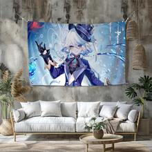 Tapestry: Vibrant Wall Decor Inspired By The Anime Game - 1 - 查看 4