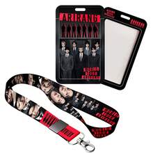 BT/S AIRRANG 挂绳带卡套 RM Jin J-Hope Jimin V K-Pop 演唱会必备挂绳 粉丝身份识别证 公交卡 学生卡 线下粉丝礼物交换 - 彩色 - 查看 2