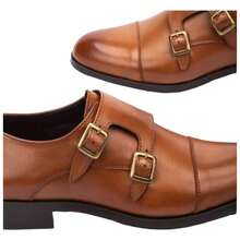 Martinelli Lace Shoes 080-EMPIRE 1492-2632C For Man In Color Brown - بني - مشاهدة 4