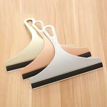 1pc Soft Rubber Glass Scraper Window Cleaning Tool Bathroom Floor Tile Wiper Glass Cleaner Cleaning Glass Scraper - Multicolor - View 7