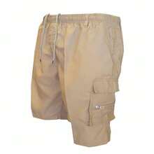 Men Outdoor Sweatpants & Joggers - Khaki - View 2