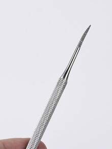 2/3/5/10pcs Stainless Steel Manicure & Pedicure Tool Set - Double-Headed Cuticle Pusher, Foot File, Double-Sided Nail File, Nail Clipper, Ingrown Toenail Remover, For Cleaning And Removing Calluses, Ingrown Nails - 2-piece Set - View 5