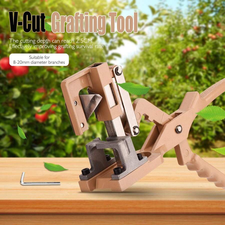 1pc Multi-Functional Grafting Tool, Grafting Machine, Seedling Grafting Device, Fruit Tree Grafting Tool