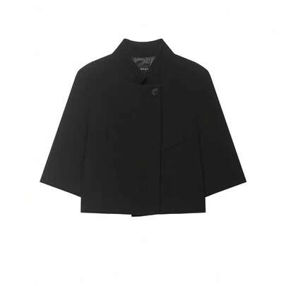 Áo blazer tay ngắn dáng lửng đa năng tối giản dành cho nữ, bộ sưu tập Xuân/Hè mới của Seelio.