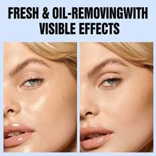 YTRUNS Hojas de control de grasa de colores surtidos y fragancia ligera, para piel grasa, papel facial absorbente amigable con el maquillaje, control de brillo portátil para uso diario y viajes - Multicolor - Ver 4