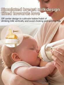 1 bình sữa trẻ em, cốc uống nước cho học sinh, bình nước dễ thương có ống hút, bình nước có vạch chia, bình nước có giác hút cho mẫu giáo, cốc có ống hút chống sặc, dung tích 250ml/350ml. - trắng - Xem 4