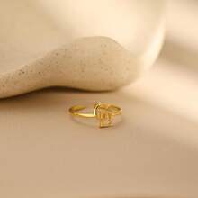 1 chiếc nhẫn đôi khắc chữ cái, nhẫn chữ cái đầu tên cặp đôi, nhẫn khắc chữ theo yêu cầu, nhẫn mỏng tùy chỉnh, nhẫn đôi có thể xếp chồng lên nhau, nhẫn khắc chữ, quà tặng kỷ niệm, quà tặng Ngày của Mẹ, quà tặng Ngày của Cha, quà tặng sinh nhật, quà tặng kỷ niệm (Kèm hộp quà nhỏ để tặng) - Nhiều màu - Xem 11