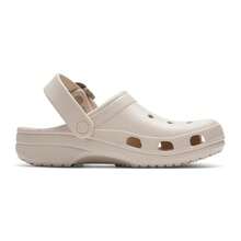 Crocs 男士女士運動涼鞋扣Clog沙灘鞋戶外包頭彩扣涼鞋男鞋女鞋拖鞋洞洞鞋213347-2MC - 卡其色 - 查看 2