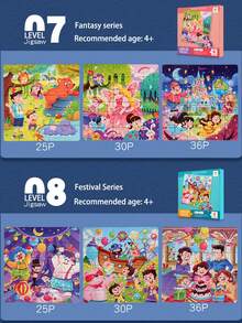 Nuevo libro de rompecabezas magnético con estilo de clip, juguete educativo, rompecabezas magnético de aprendizaje temprano preescolar para niños y niñas de 3 a 6 años - Multicolor - Ver 12