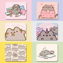 Cute P-Pusheens-S Cartoon Game Mouse Pad For Small Size Gaming Mouse Pad Gamer Keyboard Mouse Mats Computer Desk Mat - z7 - 查看 1