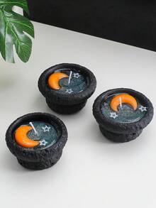 1 Stück, schwarze Gips-Galaxie-Kerze, duftende Kerzen-Dekoration, Gelee-Wachs-Material, geeignet für Hochzeiten, Feste, Kerzenlicht-Abendessen, romantische Abendessen usw., auch geeignet für Hochzeitsdekoration, Geburtstagsfeiern, Heimdekoration, Schlafzimmerdekoration. Personalisierte Kerzen sind die beste Wahl als Geschenk für Liebste, Geburtstagsgeschenke und Geschenke für Damen. - Galaxy Gips Duftkerzen - Übersicht 10