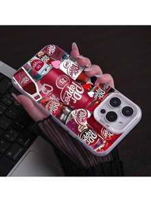 Estuche de  con pinturas, compatible con 14PRO y 16PLUS, apilable, resistente a caídas y fácil de limpiar, estilo retro y moderno de Dr Pepper - Blanco - Ver 4