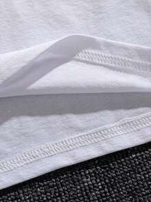 Haiti Coat Of Arms Shirt Percent Cotton Vintage Style Crew Neck Breathable Comfortable Holiday Outfit - 白色 - 查看 5