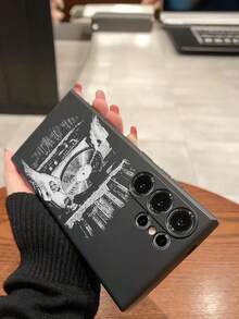 1个音乐转盘手机壳，黑色TPU软保护套，防刮防摔，兼容华为荣耀、Galaxy A/S系列、6A/7A/8A、12T/13T/14T - 黑色 - 查看 7