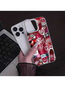 Estuche de  con pinturas, compatible con 14PRO y 16PLUS, apilable, resistente a caídas y fácil de limpiar, estilo retro y moderno de Dr Pepper - Blanco - Ver 5