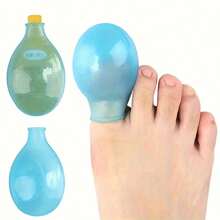 2pcs Silicone Toe Caps, Reusable Silicone Toe Protectors, Soft Silicone Material, Suitable For Bathing Protection - 2pcs - View 4