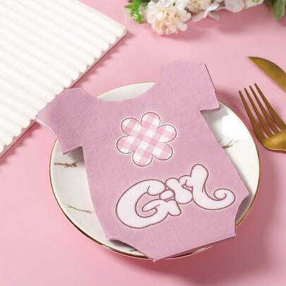 20 chiếc khăn giấy màu hồng chủ đề tiết lộ giới tính, khăn giấy hình quần áo, đồ trang trí sinh nhật, đồ dùng tiệc sinh nhật, khăn giấy cho tiệc em bé, khăn giấy, sinh nhật bé gái, tiệc tiết lộ giới tính, quà sinh nhật, quà tặng tiệc, trang trí tiệc mừng em bé, đồ trang trí sinh nhật tại nhà, đồ dùng nhà bếp, đồ trang trí tiệc theo chủ đề tiết lộ giới tính.