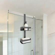 WUPYI2018 Bathroom Shelves & Corner Shelves - màu đen - Xem 3