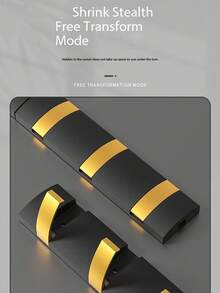 可折叠隐形门后挂钩，浴室马桶免钻孔衣架，枪灰色衣架，衣柜入口墙钩 - 彩色 - 查看 8