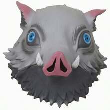 Máscara de anime, equipo de cabeza para actuación, máscara de cabeza de jabalí para cosplay - Multicolor - Ver 5