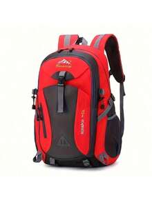 1 Piece 10.57 Gallon Hiking Backpack Lightweight Computer Protection High Quality Unisex Camping Rock Climbing Outdoor Sports Large Capacity Travel Backpack Valentine's Day Gift Camping Rock Climbing Gear - màu đen - Xem 4