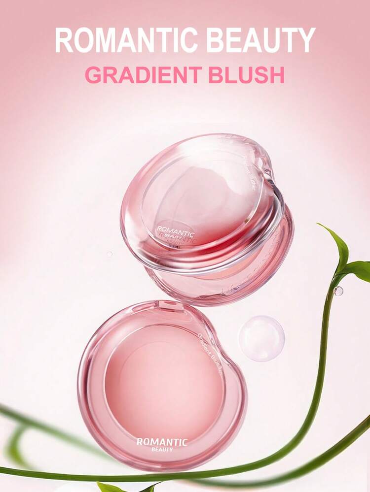 Romantic Beauty: RMT Gradient Blush, Long-Lasting Makeup, Natural Highlighter Contouring Blush, Matte Finish, Suitable For Various Festivals, Daily Use, Mother's Day Gift, Valentine's Day Gift, Gift For Sisters - 19 - View 2