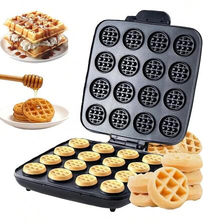 Hornilla Para Mini Donas Maquina Para Hacer Donas De Acero Inoxidable Con Placas Antiadherentes Coccion Perfecta Donas Donas De 5cm Diametro 16 Donas