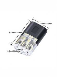 1/2/3 Pin Quick-Connect Terminal Electrical Connector Strip Terminal Car Wire Cable Connection Sealed Dustproof Wire Auto Wiring - D2 - View 7