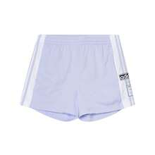 Adidas Celana Pendek Olahraga Musim Panas dengan Belahan Samping dan Kancing Depan, Warna Macaron, Ringan dan Nyaman, Celana Pendek Rajut Wanita IP0718 - Purple - View 3