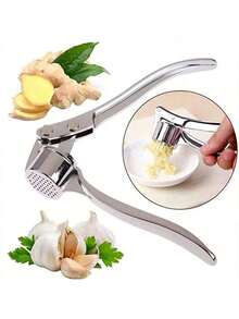 1 cái dụng cụ ép tỏi bằng thép không gỉ, máy băm tỏi thủ công, máy băm gừng, dụng cụ nhà bếp, máy nghiền tỏi chuyên nghiệp chống gỉ, dễ ép và dễ vệ sinh, thiết thực và dễ sử dụng, máy băm tỏi thủ công, máy băm gừng, dụng cụ chế biến rau củ quả, dụng cụ nhà bếp, vật dụng thiết yếu trong gia đình, dụng cụ nhà bếp sáng tạo, thích hợp cho khách sạn, nhà hàng, nhà bếp và gia vị. - Nhiều màu - Xem 3