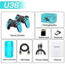 The New 2026 Video Game Console Features Over 50,000 Built-In Games, Including Classic Titles. It Supports 4K Resolution, Comes With A Wireless Joystick And Game Emulator, Boasts A Retro Arcade Style, And Supports Two-Player Mode For Even More Fun. If You're Looking For The Thrill Of Two-Player Action, Check Out Bibi Labs! - View 8