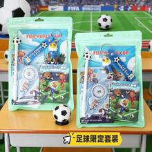 FIFA Bộ văn phòng phẩm hoạt hình World Cup 6 món, quà tặng nhỏ khen thưởng học sinh tiểu học Gaomei, quà tặng khen thưởng thiết yếu. - Nhiều màu - Xem 5