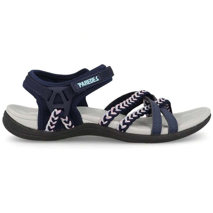 Paredes Sandals VS24154 AZ For Women In Color Blue - الأزرق - مشاهدة 1