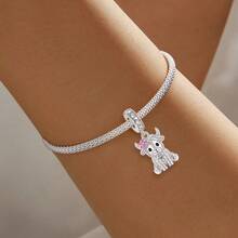 1pc Lucky Yak Pendant Suitable For Women Bracelet DIY Jewelry Making And Daily Matching - Beaded 2 - View 5
