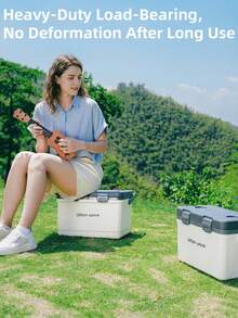 [URBANWAVE] 50-Can Heavy Duty Cooler Box, Durable Wheeled Fridge, 48-Hour Deep Freeze Ice Retention, Portable Insulated Cooler For Fishing, Camping, Beach, Picnic And Road Trips - A - View 4