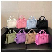 Bolsos de mujer con asa superior - Rosa Fucsia - Ver 5
