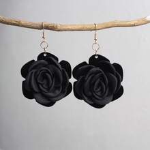 1 Pair Delicate Rose Flower Shaped Earrings, Suitable For Daily Wear, Gift For Women - Multicolor - View 14