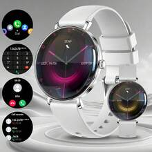 Reloj inteligente LIGE: con múltiples modos deportivos, temporizador de cámara, seguimiento del período, carátulas personalizables, pronóstico del tiempo, resistente al agua, reproducción de música, notificaciones de llamadas y mensajes, asistente de voz y seguimiento de actividad. Este reloj inteligente deportivo multifuncional es adecuado tanto para hombres como para mujeres. - Ver 15